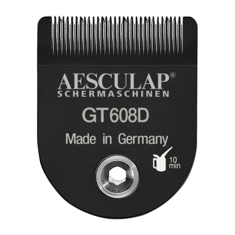 Zestaw tnący Aesculap GT608D z czarną powłoką DLC do trymera Exacta
