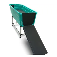 Wanna Blovi Booster Pet Tub z rampą wejściową dla psów