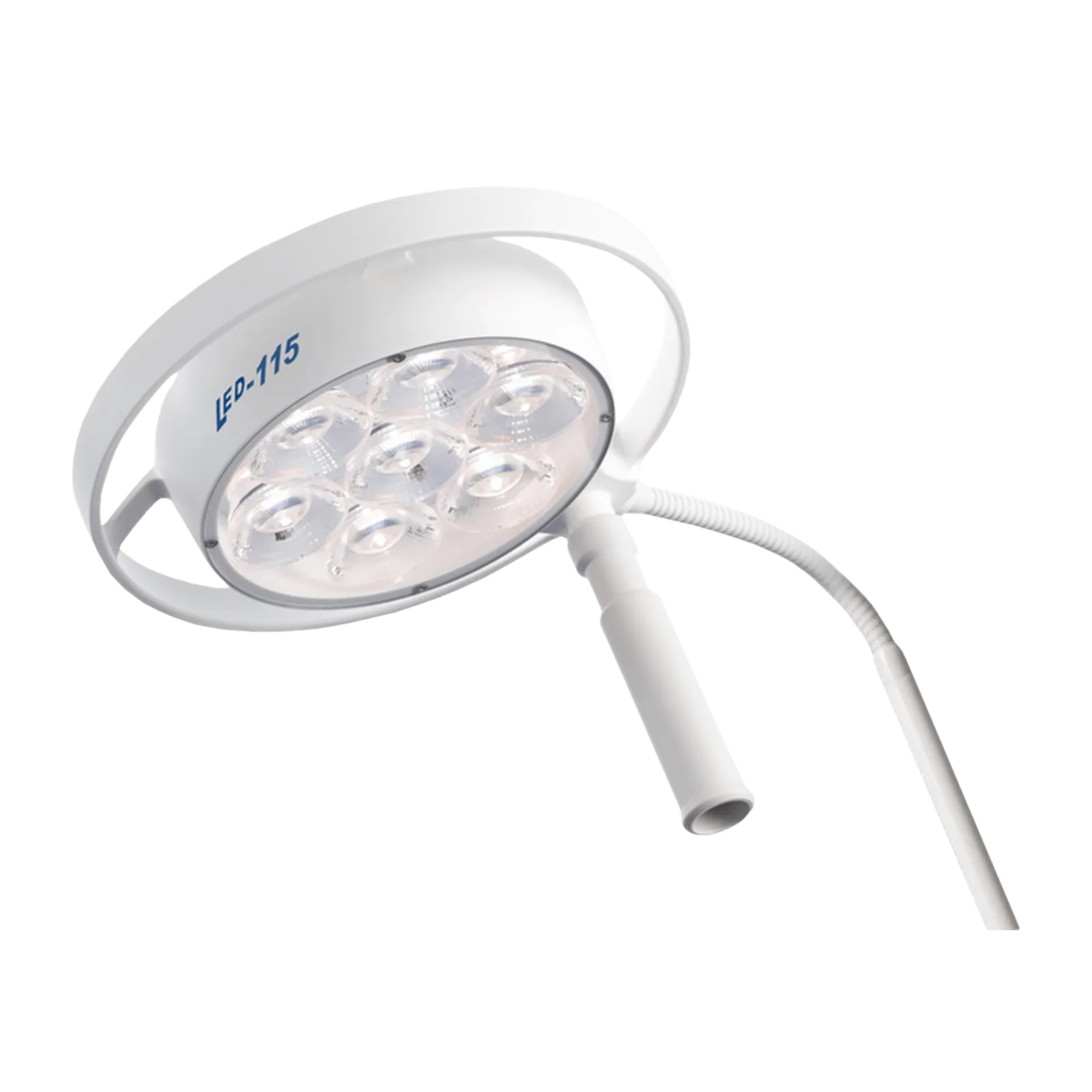 Głowica lampy Dr. Mach 115 (zdjęcie producenta, głowica wspólna dla wszystkich wersji montażu) Głowica lampy Dr. Mach 115 (zdjęcie producenta, głowica wspólna dla wszystkich wersji montażu)
