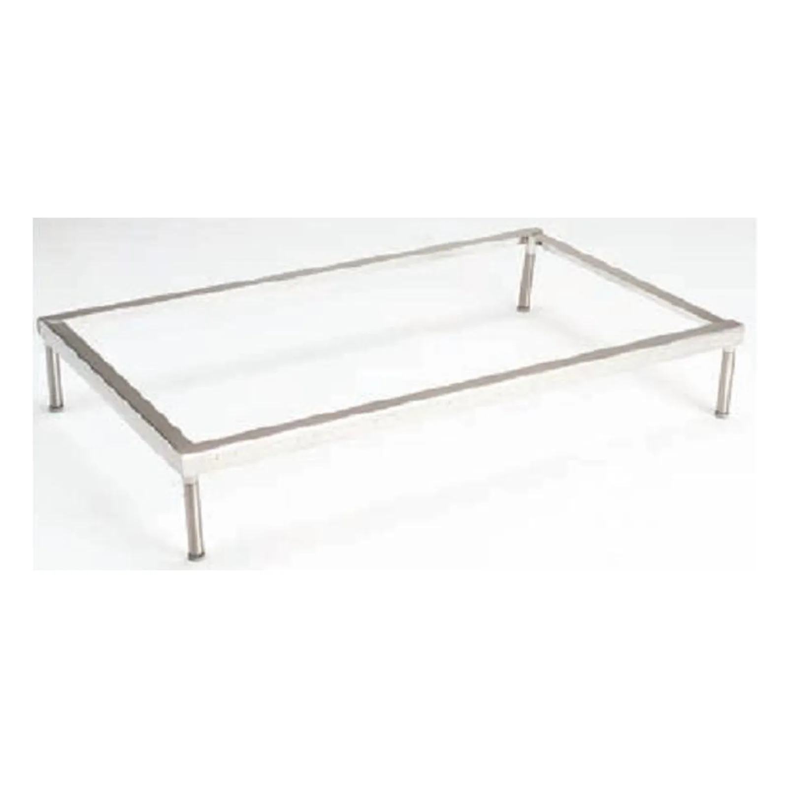 Platforma stacjonarna Shor-Line 457 mm Platforma stacjonarna Shor-Line ze stali nierdzewnej z regulowanymi stopkami pod klatkę 457 mm