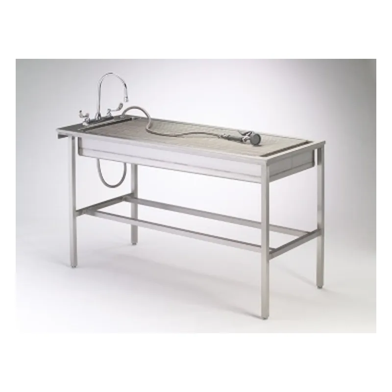 Wanno-stół Shor-Line ze stali nierdzewnej na nogach, 1536,7 mm, wanna 152,4 mm