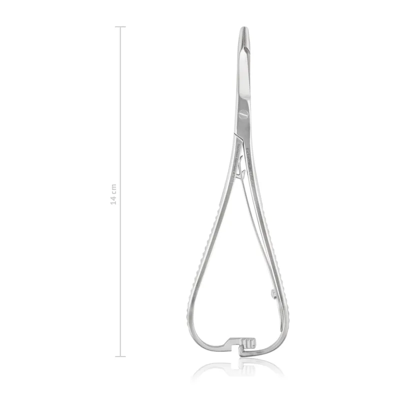 Igłotrzymacz Mathieu-Olsen 14 cm z nożyczkami Eickemeyer