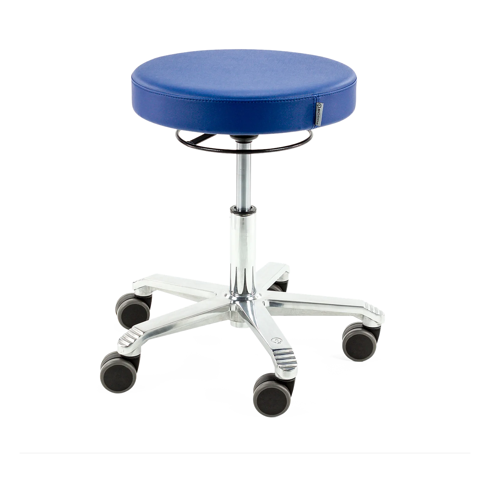Krzesło zabiegowe Score Medical 6100 Krzesło zabiegowe Score Medical 6100, tapicerka Stamskin, kolor granatowy