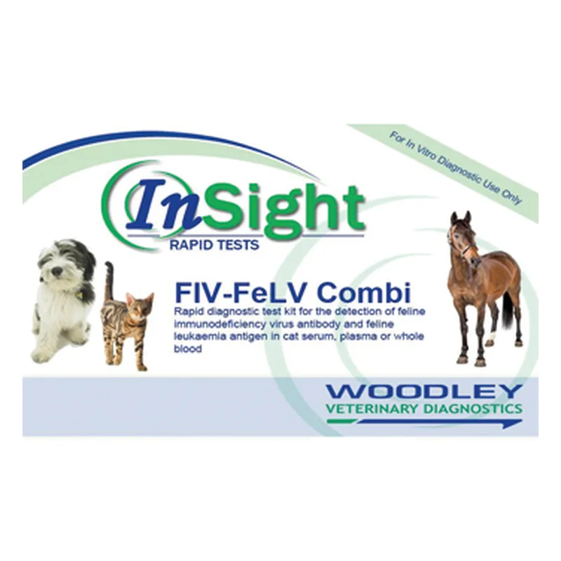 Test kasetkowy InSight FIV-FeLV Combi w opakowaniu