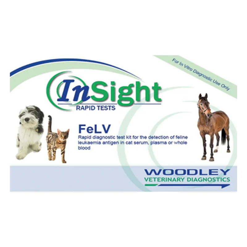 Test kasetkowy InSight FeLV w opakowaniu
