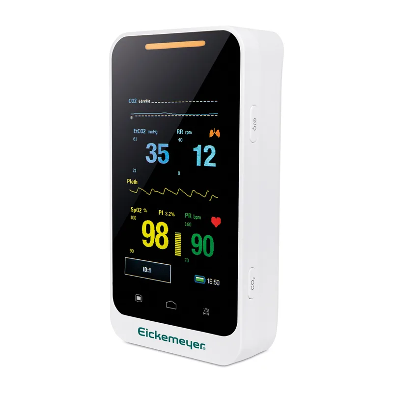 Ręczny kapnograf z pulsoksymetrem LifeVet CP z ekranem dotykowym